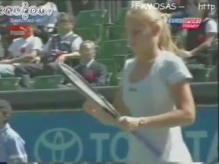 Jelena dokic oops downblouse đẹp