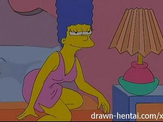 Lesbienne hentaï - lois griffin et marge simpson