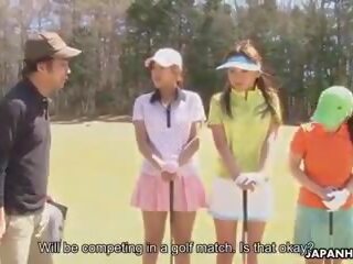 Asiatico golf slattern prende scopata su il ninth foro: xxx clip 2c | youporn