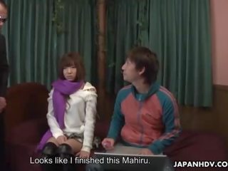 Homem um beguiling japonesa x classificado clipe estrela mahiru tsubaki
