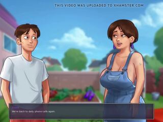 Summertime saga - vắt sữa auntie và stepsis giới tính video pt 14