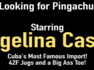 Paks latiino angelina castro suu fucks a juhuslik cock&excl;