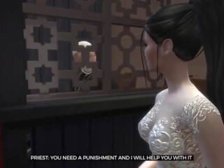 &lbrack;TRAILER&rsqb; Bride enjoying the last days before getting married&period; sex with the priest before the ceremony - Naughty Betrayal